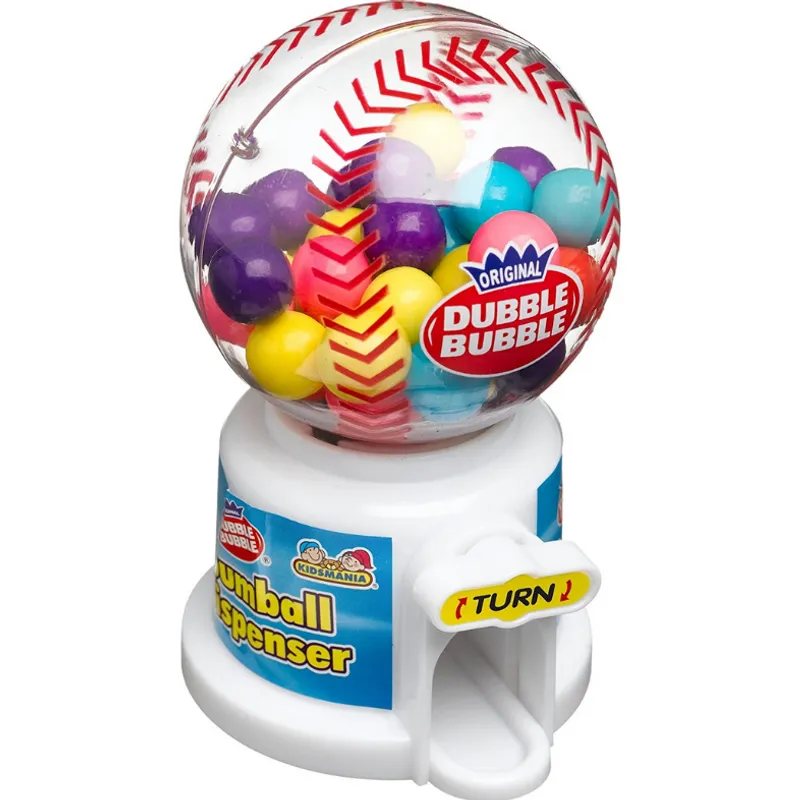 Kidsmania Sport Ball Dubble Bubble Gumball Dispenser view 1