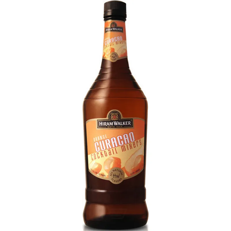 Hiram Walker Cocktail Mixers Orange Curacao view 1
