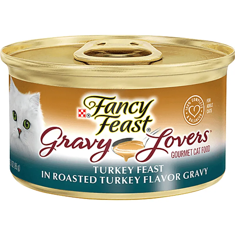 Purina Fancy Feast Gravy Lovers Roasted Turkey Feast view 1