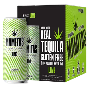 Mamitas Lime Tequila + Soda