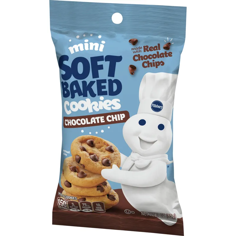 Pillsbury Chocolate Chip Cookies Mini Soft Baked view 1
