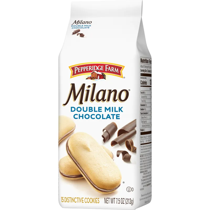 Pepperidge Farm Milano Cookies Double Milk Chocolate view 1