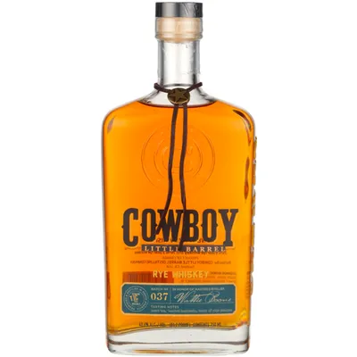 Cowboy Little Barrel Rye Whiskey 750 mL