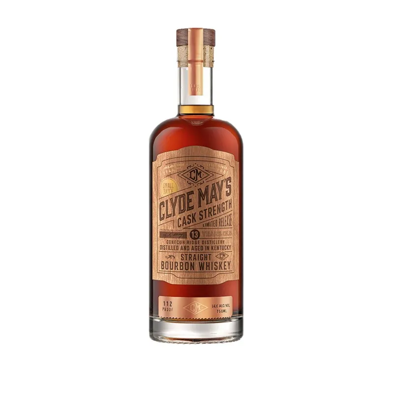 Clyde May's 13 Year Old Cask Strength Bourbon view 1