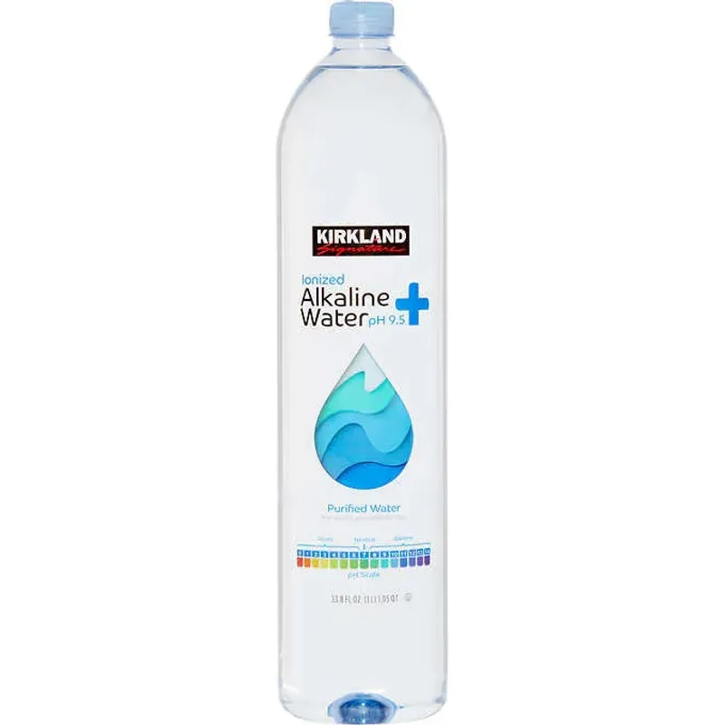 Kirkland Signature Alkaline Water Plastic view 1