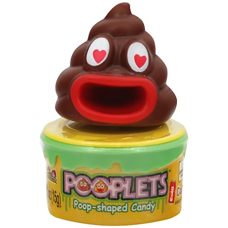 Kidsmania Pooplets Poop-Shaped Toy Candy view 1