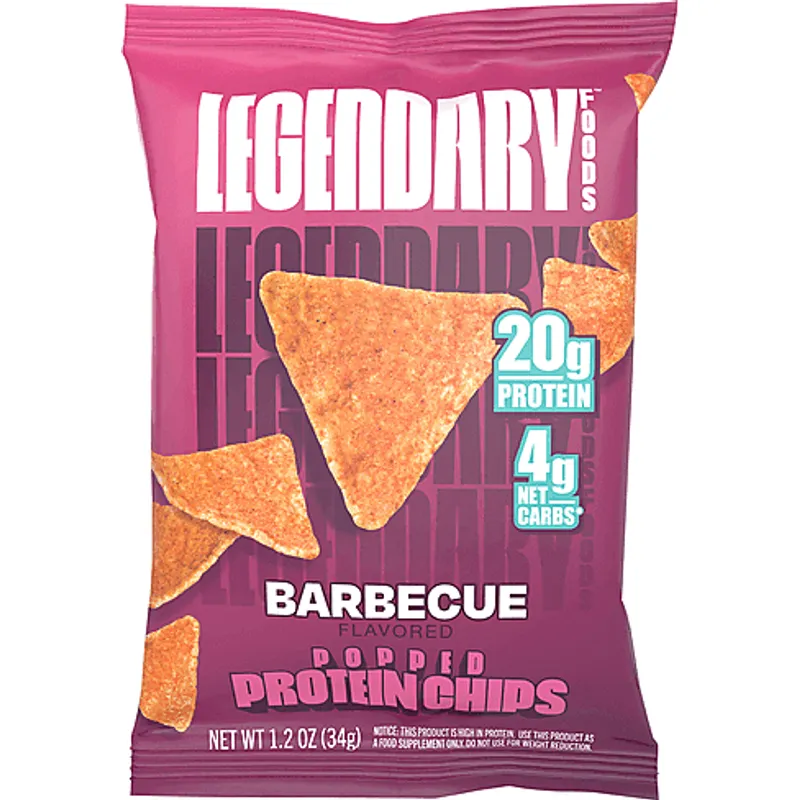 Legendary Foods Protein Chips Barbecue Flavored view 1
