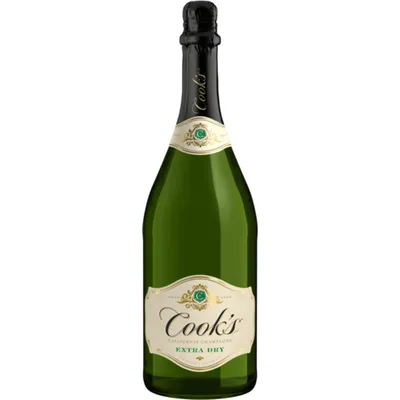 Cook's Extra Dry Champagne Blend Sparkling Wine 750mL