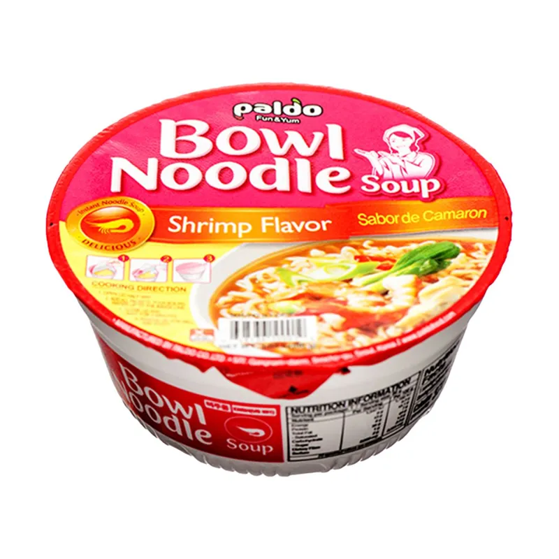 Paldo Shrimp Flavor Bowl Noodle Soup view 1