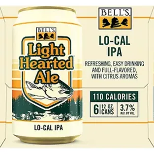 Bellâ€™s Light Hearted Ale Lo-Cal IPA