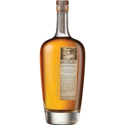Masterson's 10 Year Rye Whiskey 750ml