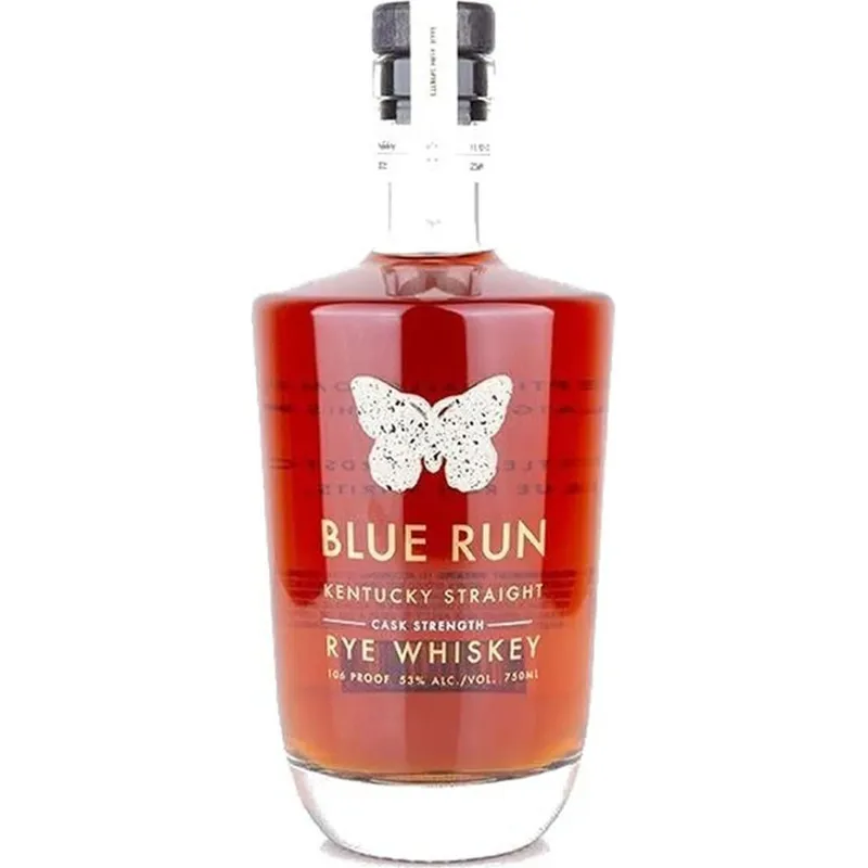 Blue Run Holiday Cask Strength Rye view 1