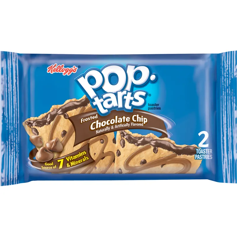Pop-Tarts Toaster Pastries Frosted Chocolate Chip Box view 1
