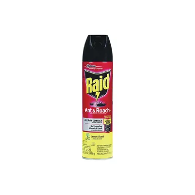 Raid Ant & Roach Killer Lemon Scent 17.5 oz