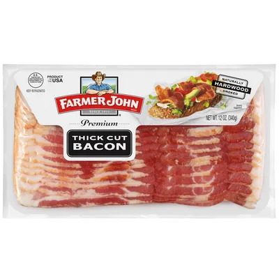 Farmer John Premium Thick Cut Bacon 12 oz