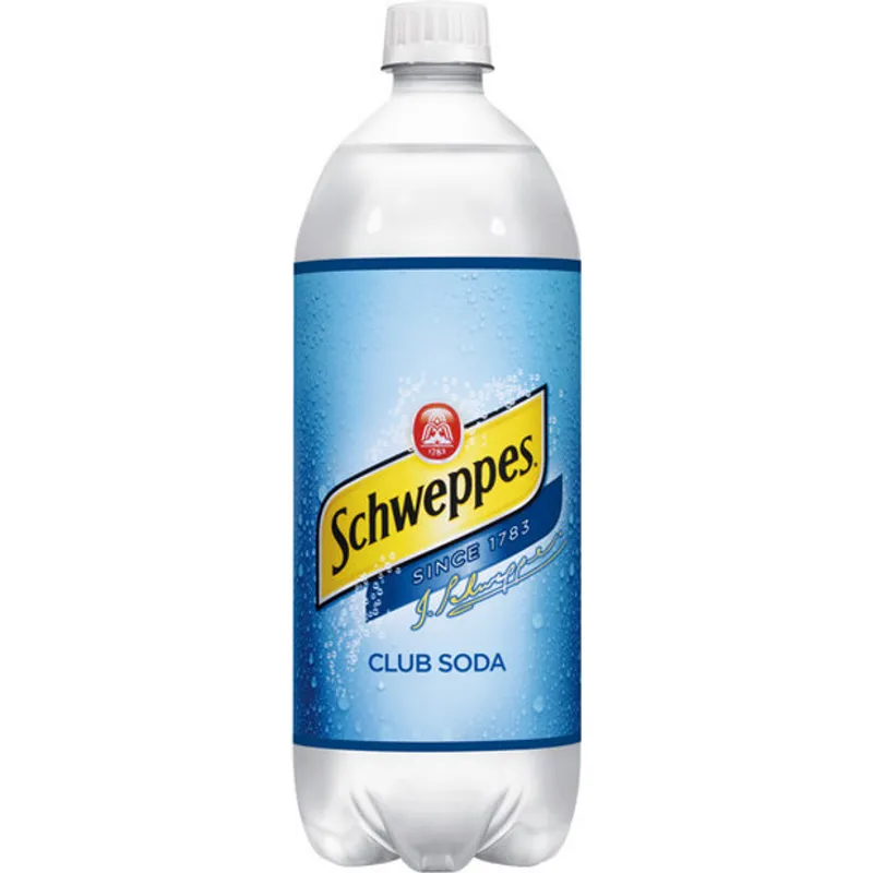 Schweppes Club Soda view 1