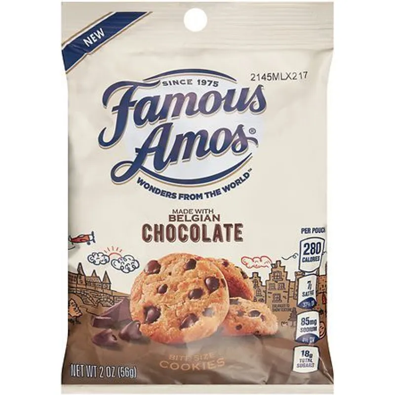 Famous Amos Belgian Chocolate Chip Cookies view 1