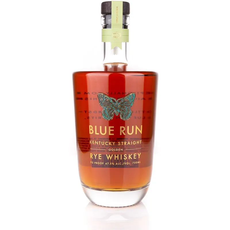 Blue Run Golden Rye Whiskey view 1