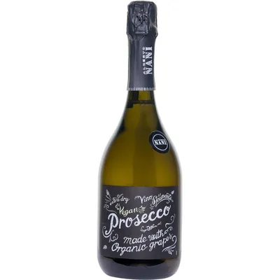 Alberto Nani Prosecco Extra Dry Organic 750ml Bottle