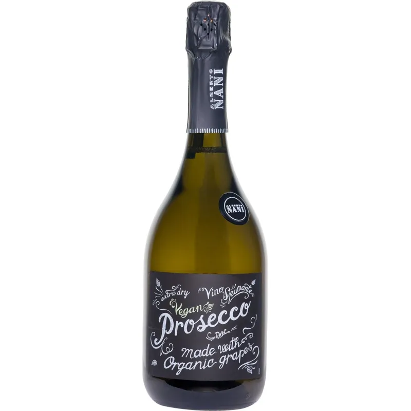 Alberto Nani Prosecco Extra Dry Organic view 1
