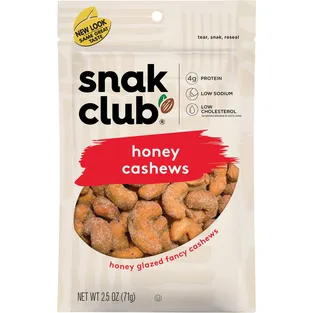 Snak Club Honey Cashew