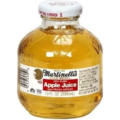 Martinelli's Apple Juice 10oz Bottle