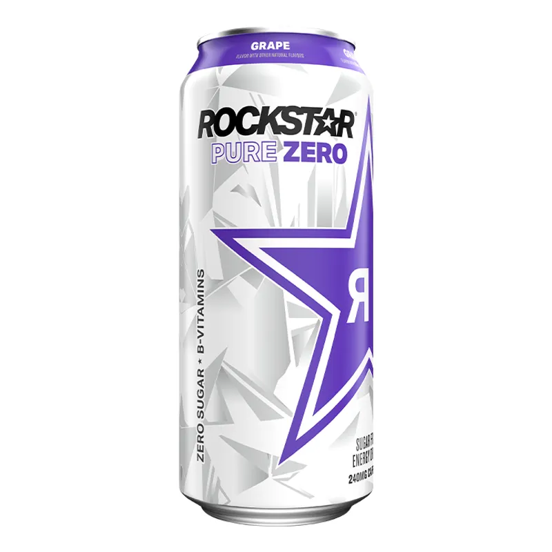 Rockstar Pure Zero Grape view 1