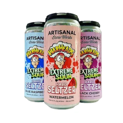 Artisanal Brew Works Warheads Variety Hard Seltzer 4 Pack 16oz Cans