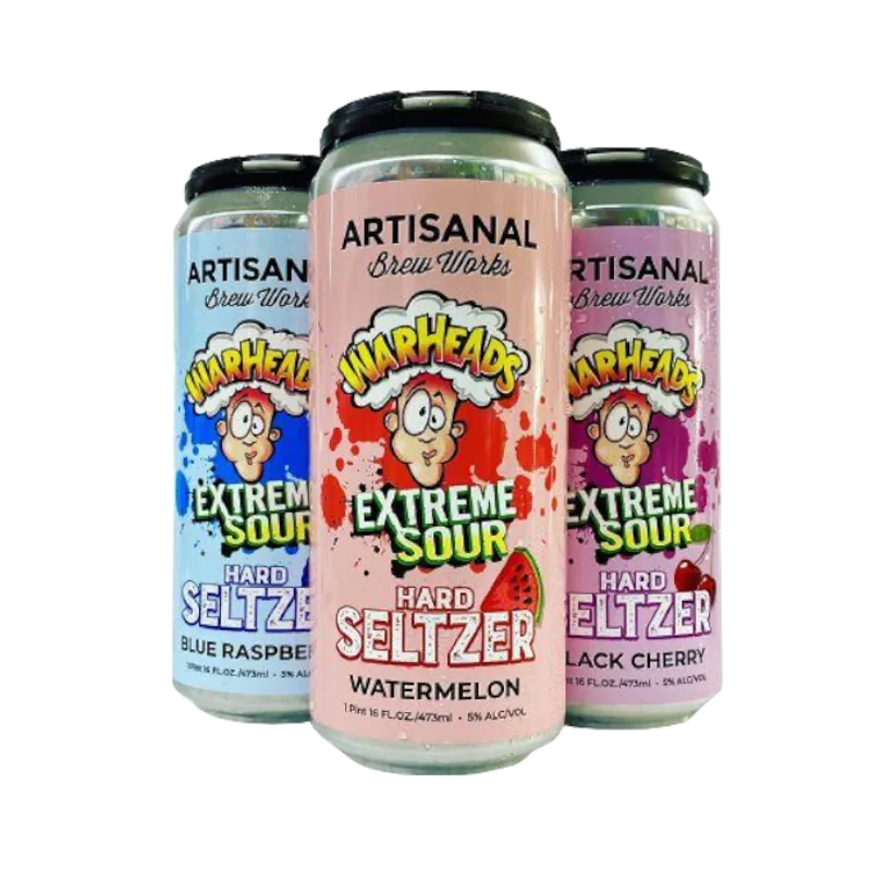 Artisanal Brew Works Warheads Variety Hard Seltzer view 1