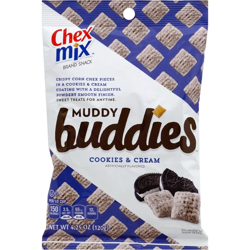 Chex Mix Muddy Buddies Cookies & Cream Chex Snack Mix view 1