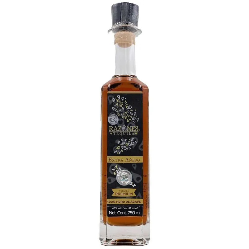 Razones Extra Anejo Premium Tequila view 1