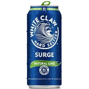 White Claw Hard Seltzer Surge Natural Lime