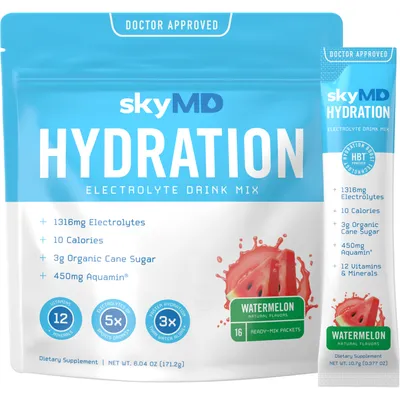 skyMD Hydration Watermelon 16 Pack 0.377oz