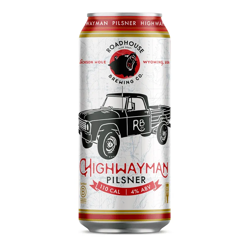 Roadhouse Brewing Co. Highwayman Pilsner view 1