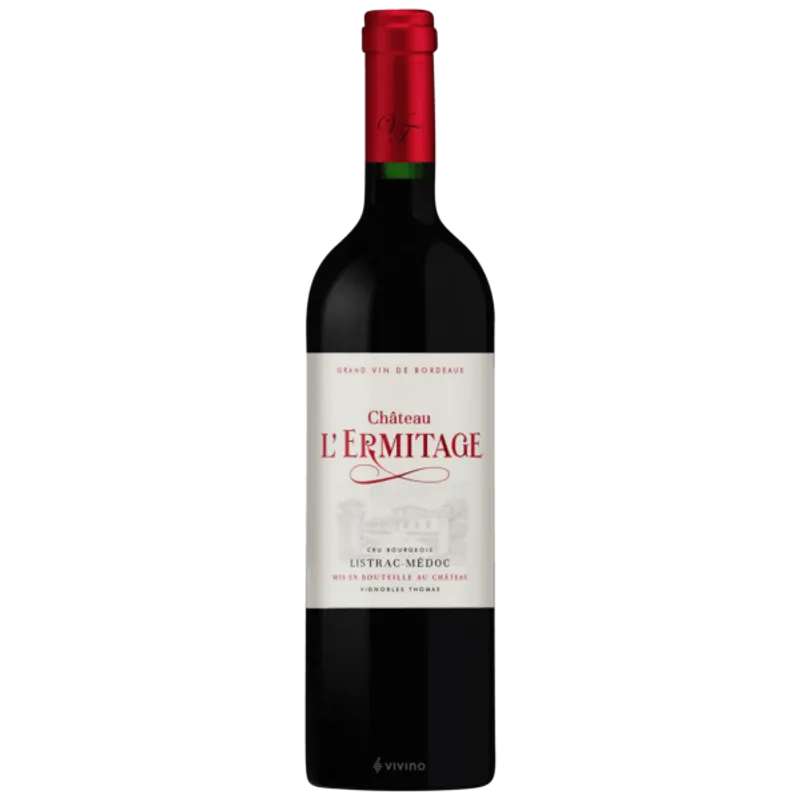 Ch L'Ermitage Chateau Rouge 2017 view 1