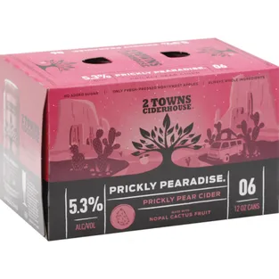 2 Towns Ciderhouse Prickly Pearadise Fruit Cider