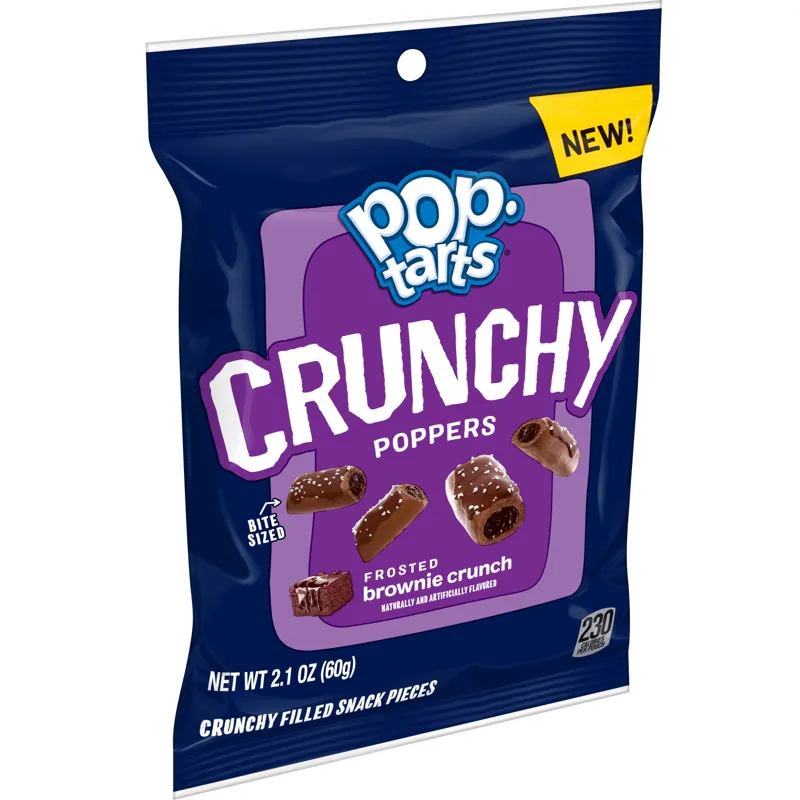 Kellogg's Pop-Tarts Frosted Brownie Crunchy Poppers view 1