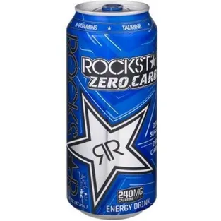 Rockstar Zero Carb Energy Supplement Double Strength Double Size