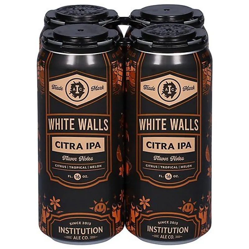 Institution Ale Co. White Walls Citra IPA view 1