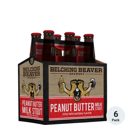 Belching Beaver Peanut Butter Milk Stout 6x 12oz Bottles