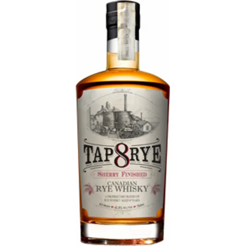 Tap 8 Rye Sherry Finished Canadian Rye Whiskey view 1