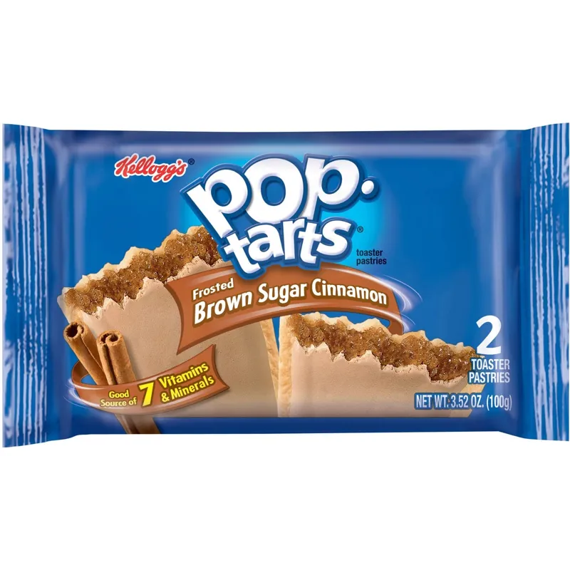 Kelloggs Pop Tarts Toaster Pastries Frosted Brown Sugar Cinnamon view 1