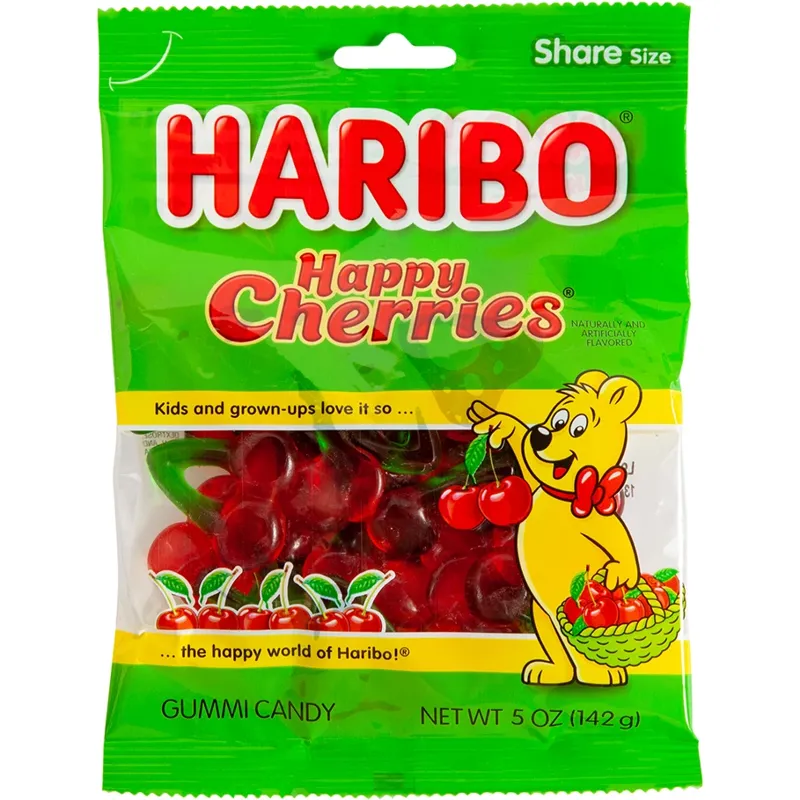 Haribo Happy Cherries Gummi Candy view 1