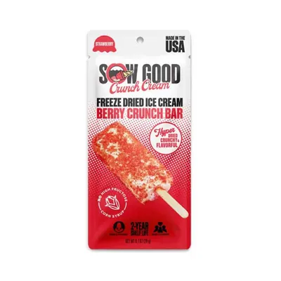 Sow Good Berry Crunch Ice Cream Bar 0.7 oz