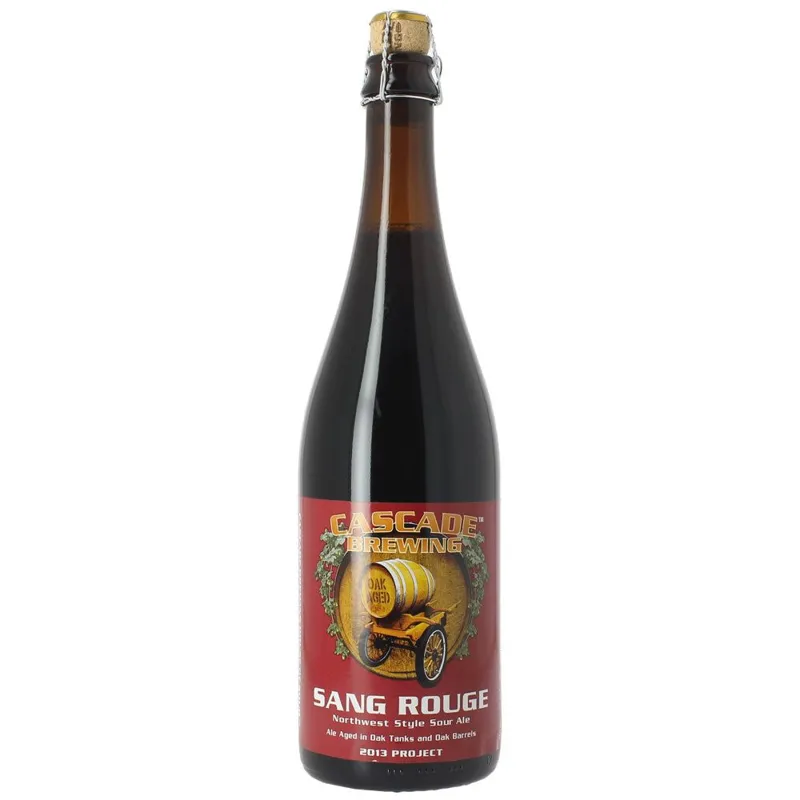Cascade Brewing Sang Rouge Northwest Sour Ale view 1