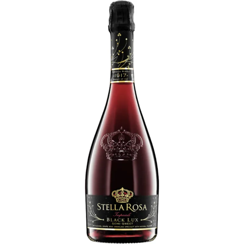 Stella Rosa Lorginale Black Lux Semi Sweet Red Wine Blend Sparkling Wine view 1