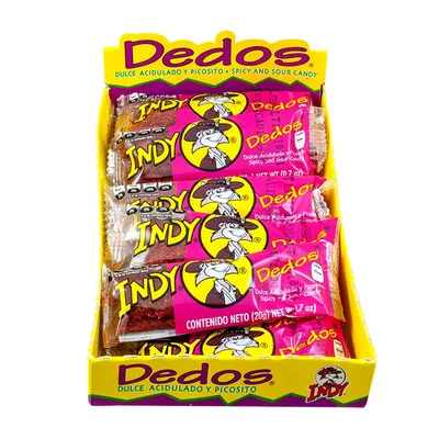 Candy Dedos 12 Pieces 12-pack Bags