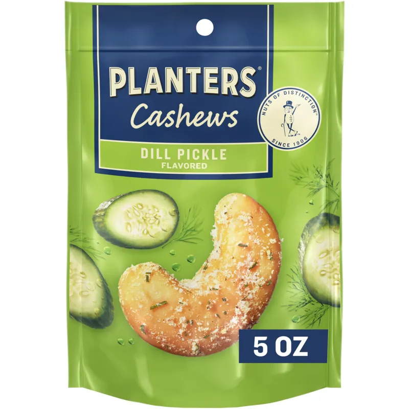 Planters Cashews Dill Pickle Flavored view 1