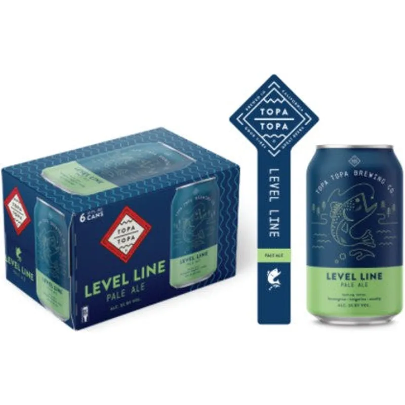 Topa Topa Brewing Co. Level Line Pale Ale view 1