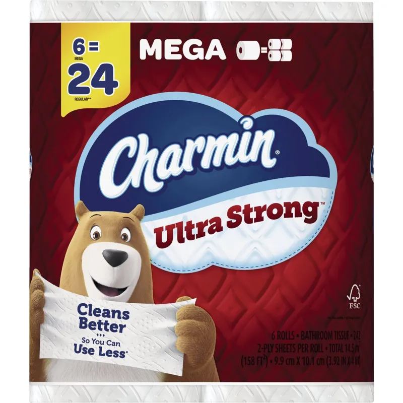 Charmin Ultra Strong Toilet Paper view 1